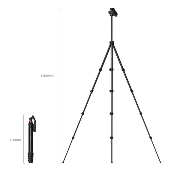 SmallRig 5473 Stativ Digitale Film/Kameras Schwarz, 4 image