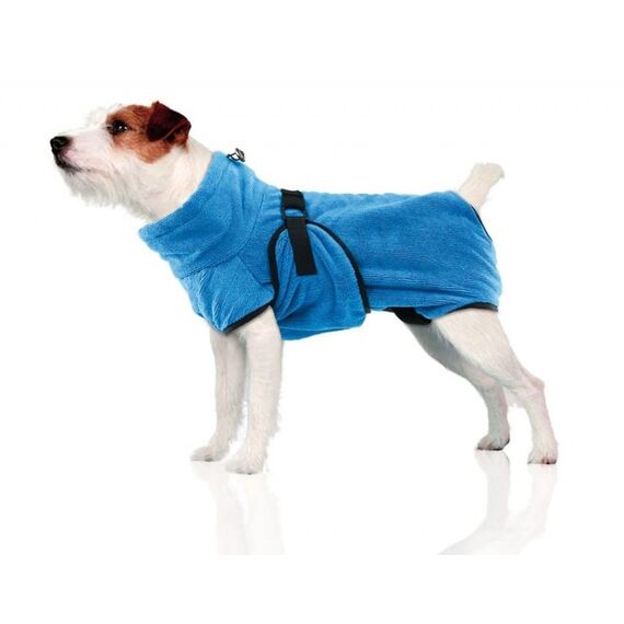 SwissPet 547781 Kleidung für Hunde & Katzen XS Blau Hund Bademantel