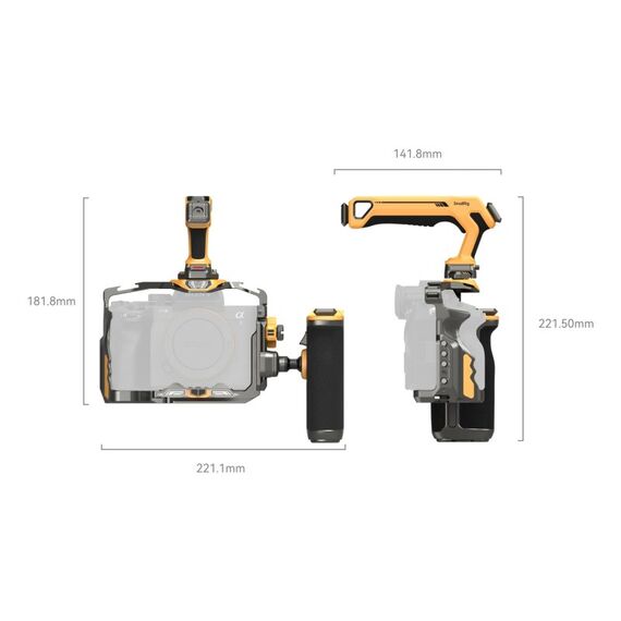 SmallRig 5518 Kamerabox 1/4-20" Schwarz, 3 image