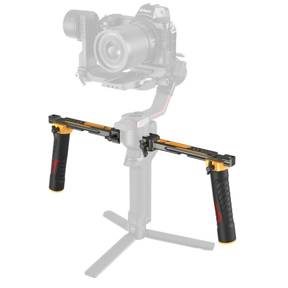 SmallRig 5526 Zubehör für Videostabilisator Griff Schwarz, Gelb Aluminium, Silikon DJI (RS2 / RSC 2 / RS3 / RS 3 Pro / RS 4 Pro