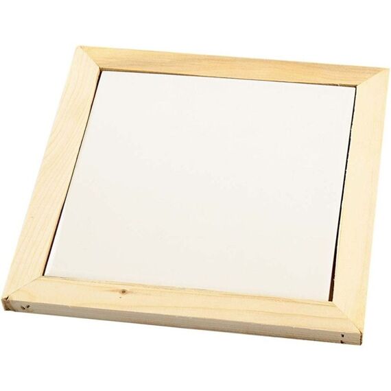 Creativ Company Untersetzer mit Holzrahmen
