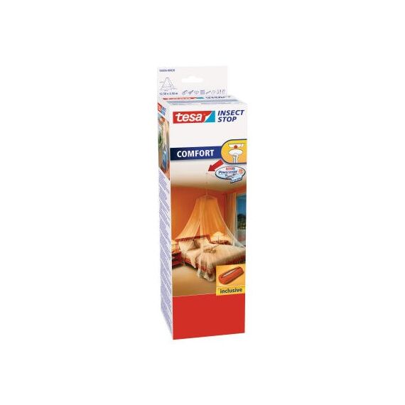 TESA 55836 Moskitonetz Weiß