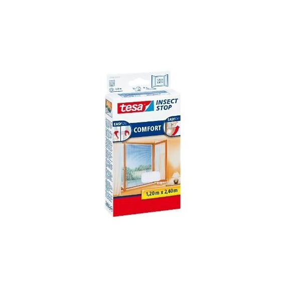 TESA Insect Stop Comfort Moskitonetz Fenster Weiß