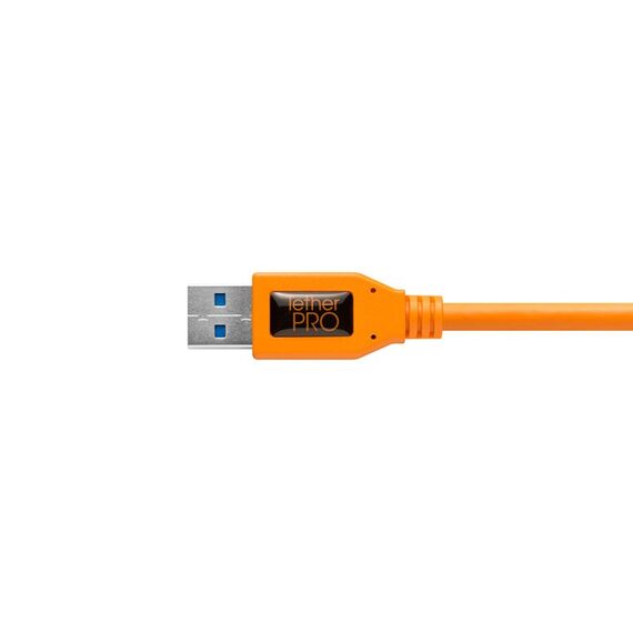 Tether Tools CU3017 USB Kabel USB 3.2 Gen 1 (3.1 Gen 1) 5 m USB A 5 Gbit/s Orange, 3 image