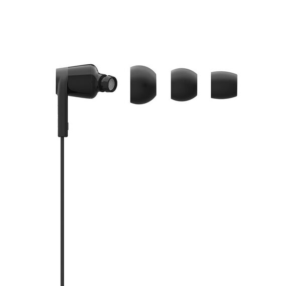 Belkin ROCKSTAR Kopfhörer Kabelgebunden im Ohr Anrufe/Musik USB Typ-C Schwarz, 2 image