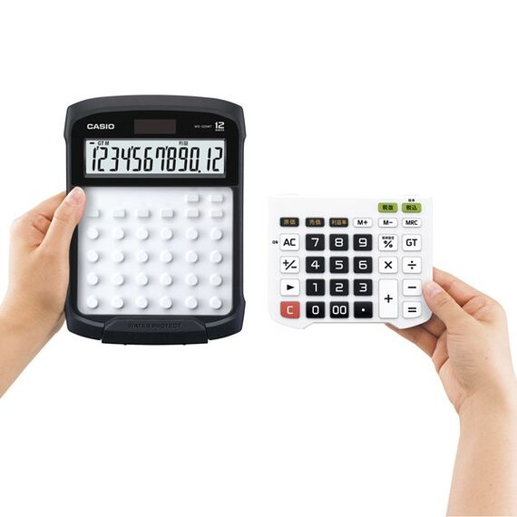 Casio WD-320MT Taschenrechner Desktop Finanzrechner Schwarz, Weiß, 2 image