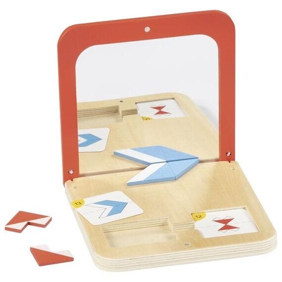 Goki 56296 Brettspiel Mirror Magic Logisch