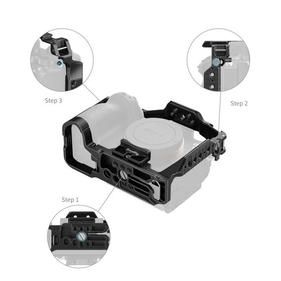 SmallRig 5642 Kamerabox 1/4, 3/8" Schwarz, 4 image