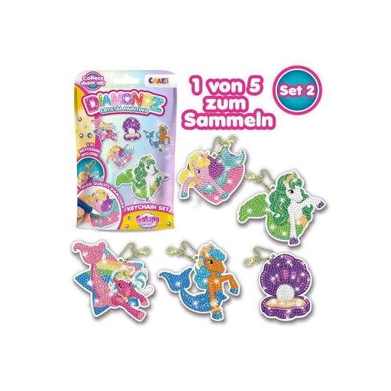 CRAZE Diamondz Crystal painting Keychain Set, 5 image