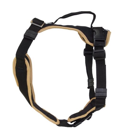 Grossenbacher Popp-it S Beige, Schwarz Hund Zuggeschirr