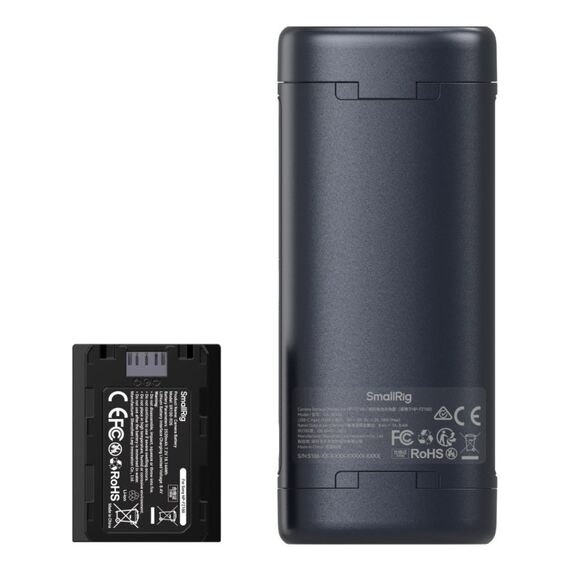 SmallRig 5696 Akkuladegerät Batterie für Digitalkamera USB, 3 image