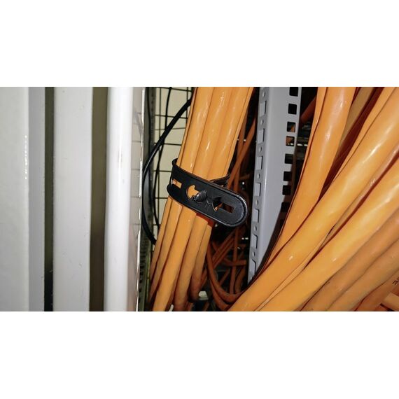 Steffen 57 00058 SW Kabelbinder Lösbarer Kabelbinder Nylon Schwarz 100 Stück(e), 2 image