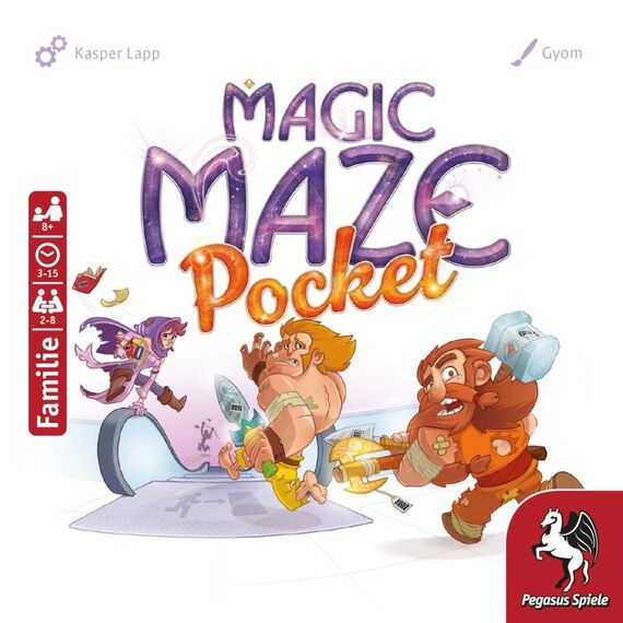 Pegasus Magic Maze Pocket 15 min Brettspiel Familie, 3 image
