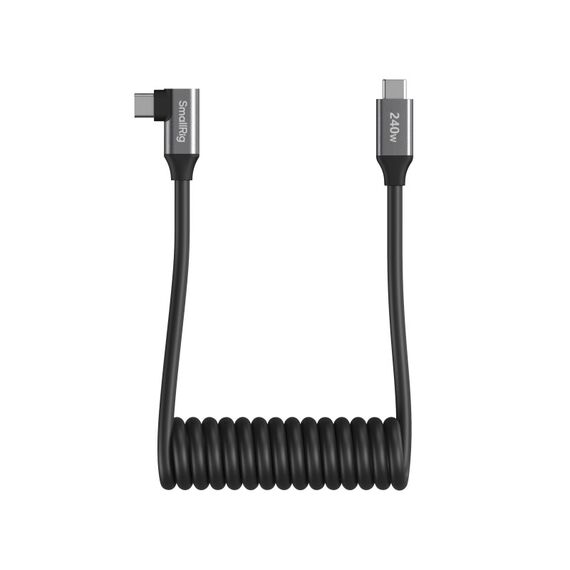 SmallRig 5730 USB Kabel USB 2.0 1,45 m USB C 240 W Schwarz, Grau, 2 image