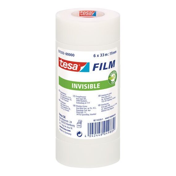 TESA 57333-00000-03 Schreibwaren-Klebeband 33 m Polypropylen Durchscheinend