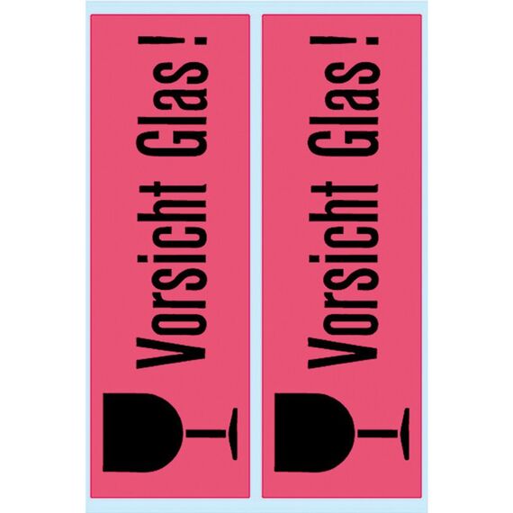 HERMA 5739 selbstklebendes Etikett Rechteck Permanent Schwarz, Pink 10 Stück(e)