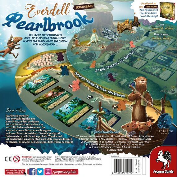 Pegasus Everdell: Pearlbrook, 2. Edition (deutsche Ausgabe), 3 image