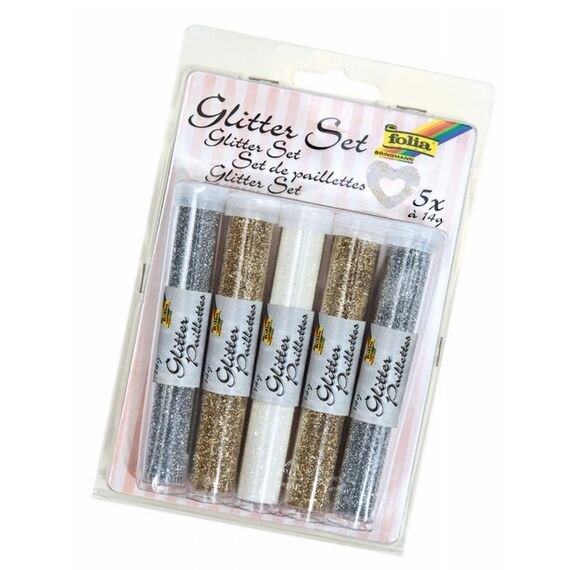 Folia 57801 Glitzer Glitzer-Set