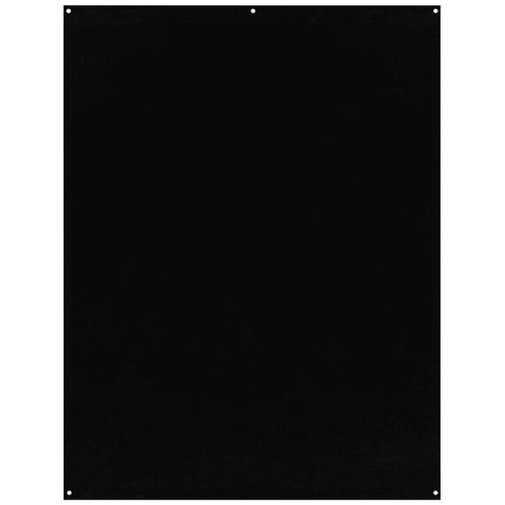 Westcott X-Drop Fotokulisse Polyester Einfarbig Schwarz