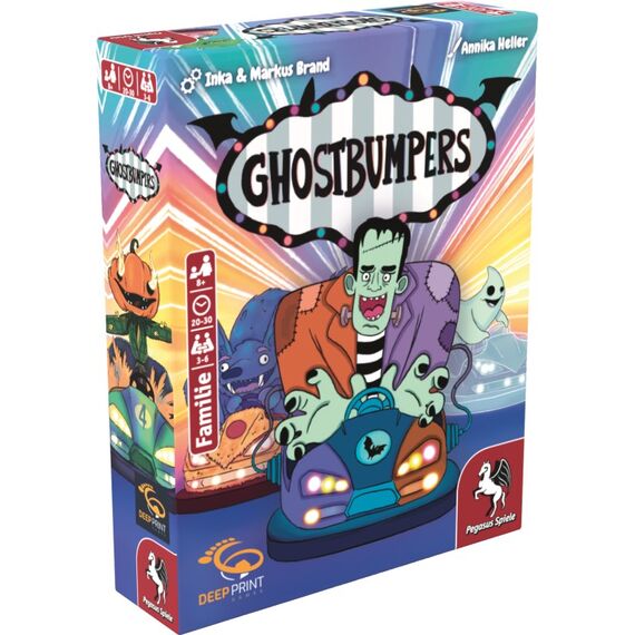 Pegasus Ghostbumpers 30 min Kartenspiel Familie