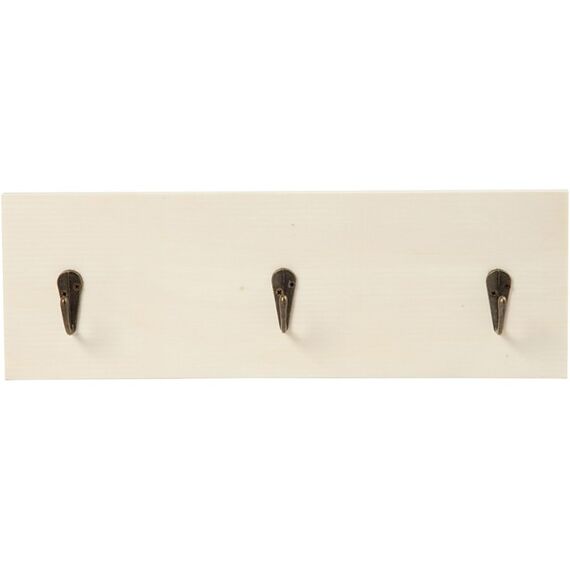 Creativ Company 57953 Gaderobe Wand-montiert 3 Haken Holz, 3 image