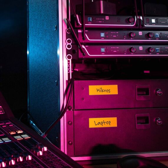 Defender Exa-Tape NEON OR 38 Für die Nutzung im Innenbereich geeignet Für die Nutzung im Außenbereich geeignet 25 m Kautschuk Orange, 12 image