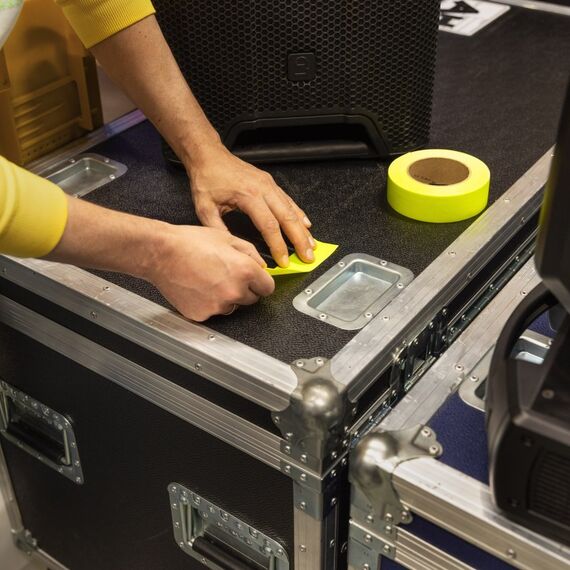 Defender Exa-Tape NEON OR 38 Für die Nutzung im Innenbereich geeignet Für die Nutzung im Außenbereich geeignet 25 m Kautschuk Orange, 3 image