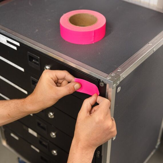 Defender Exa-Tape NEON PIN 38 Für die Nutzung im Innenbereich geeignet Für die Nutzung im Außenbereich geeignet 25 m Kautschuk Pink, 4 image
