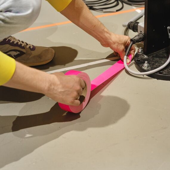 Defender Exa-Tape NEON PIN 38 Für die Nutzung im Innenbereich geeignet Für die Nutzung im Außenbereich geeignet 25 m Kautschuk Pink, 5 image