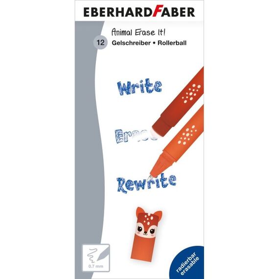 Eberhard Faber 582125 Gelstift Fein Verschlossener Gelschreiber Blau 1 Stück(e), 2 image