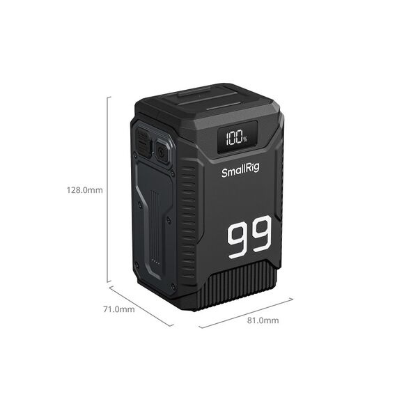 SmallRig 5864 Powerbank Lithium-Ion (Li-Ion) 6800 mAh Schwarz, 4 image