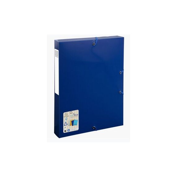 Exacompta , Archivbox A4, Rückenbreite 40mm, Recycling-pp, Beeblue - Marineblau - Neu, 2 image
