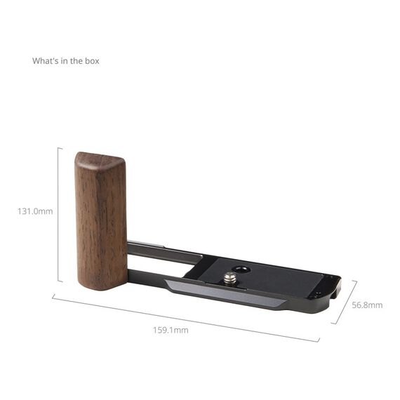 SmallRig 5945 Digitalkamera Akkugriff Handgriff für Digitalkamera Holz, 4 image