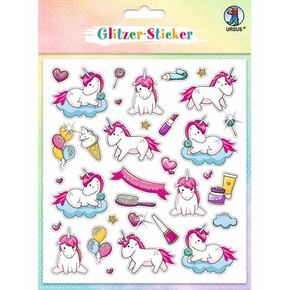 URSUS Glitzer-Sticker „Fun“