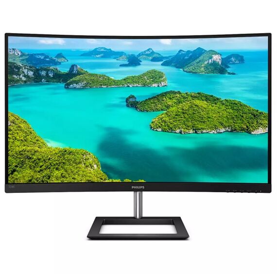 Philips E Line 328E1CA/00 Computerbildschirm 80 cm (31.5") 3840 x 2160 Pixel 4K Ultra HD LCD Schwarz