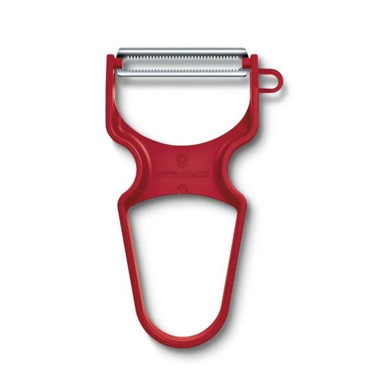Victorinox Sparschäler RAPID rot Mikrozahnung, rostfreier Stahl
