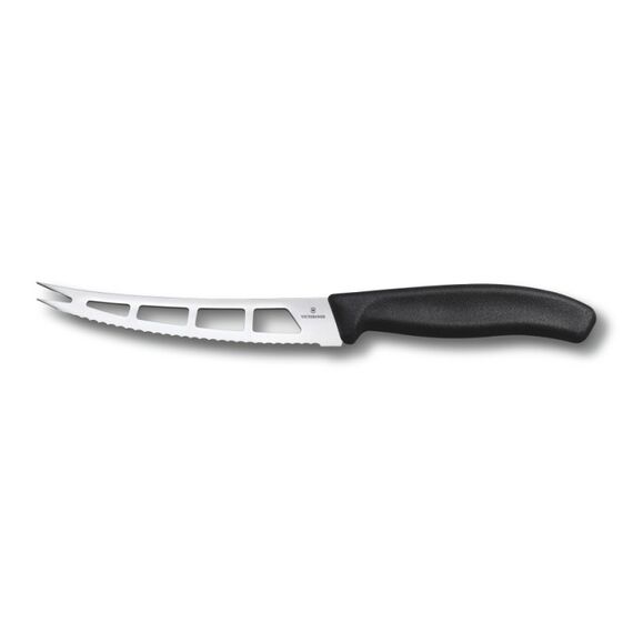 Victorinox Swiss Classic Weichkäsemesser Butter- und Weichkäsemesser, schwarz