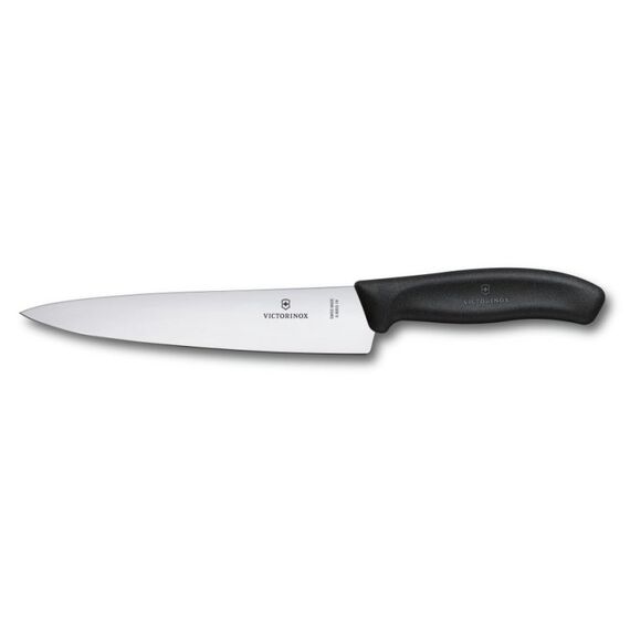 Victorinox Tranchiermesser 19cm Breitere Klinge, schwarz
