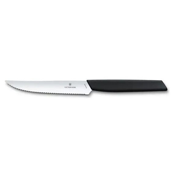 Victorinox Swiss Modern Steak-/Pizzamesser 1 Stk., schwarz, PP Copolymere, 12 cm