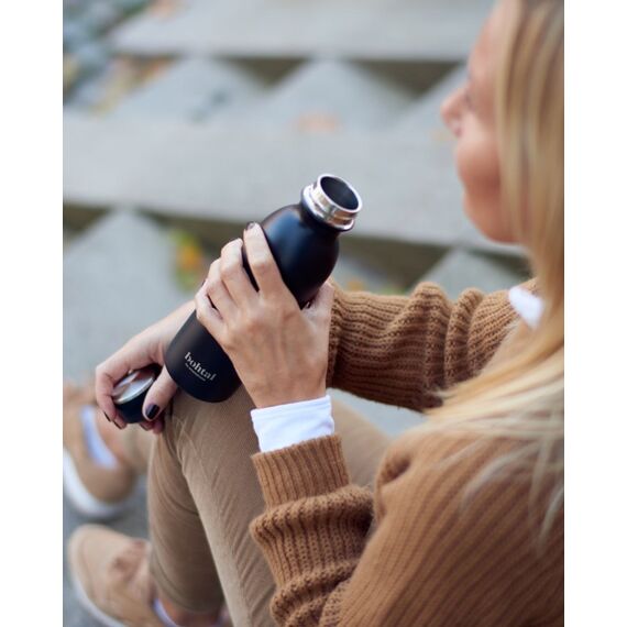 Smartshake Bohtal Insulated Flask Thermosflasche 600 l Schwarz, 3 image