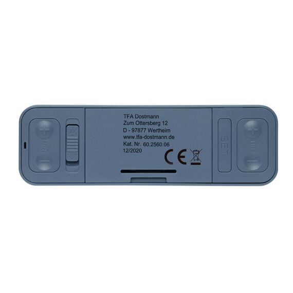 TFA-Dostmann Twist Digitaler Wecker Blau, Farbe: Blau, 2 image