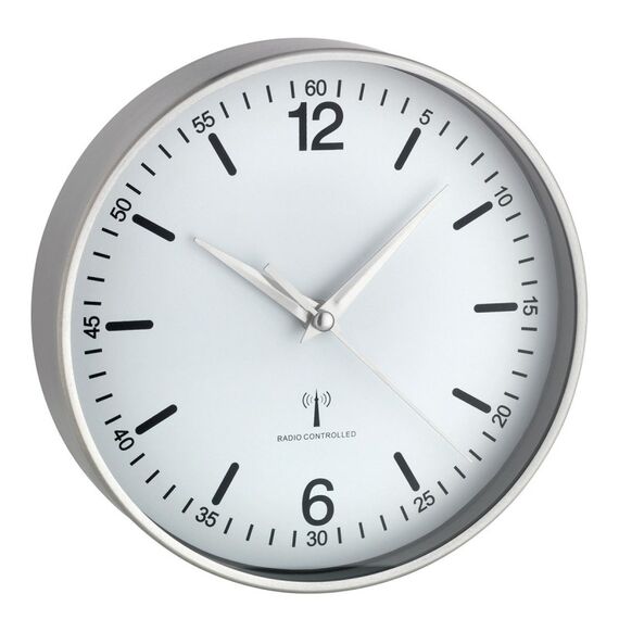 TFA-Dostmann 60.3503.02 Wand- /Tischuhr Rund Weiß