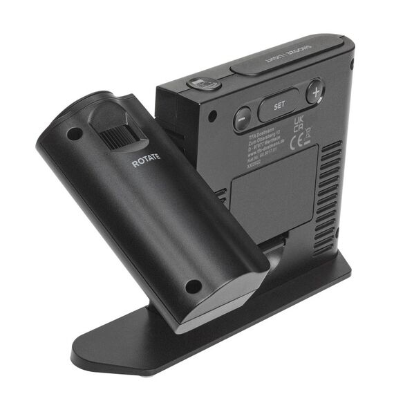 TFA-Dostmann 60.5017.01 Wecker Digitaler Wecker Schwarz, 3 image