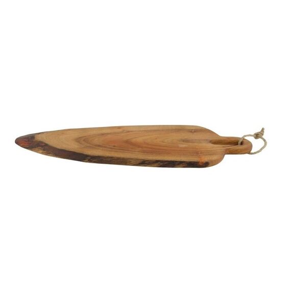 CHALET 600-F126350 Küchen-Schneidebrett Oval Holz