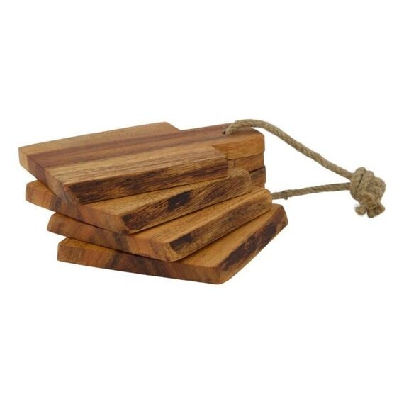 CHALET 600-F126365 Untersetzer Holz 4