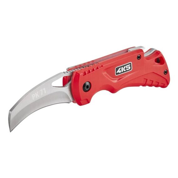 Laserliner PK 71 Rot, Stahl Messer mit klappbarer Klinge