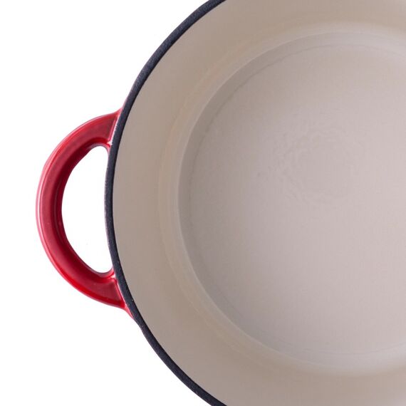 Lunasol Jupiter Schmortopf 2,1 l Rot, 7 image
