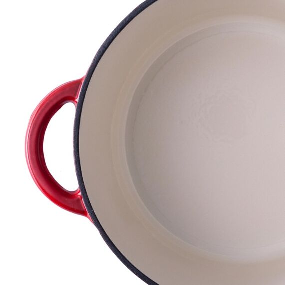 Lunasol Jupiter Schmortopf 4 l Rot, 6 image
