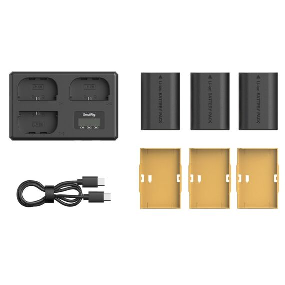 SmallRig 6017 Akkuladegerät Batterie für Digitalkamera USB, 6 image