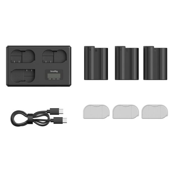 SmallRig 6018 Akkuladegerät Batterie für Digitalkamera USB, 6 image